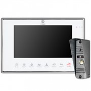 O’ZERO Комплект VD-071 (white) + ADS-700 (Silver) Комплект вызывной панели с монитором фотография