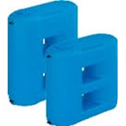 Емкость (бак, резервуар) для воды пластиковая Combi W-1100 BW (сине-белая) Aquatech плоские фото