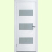 Межкомнатные двери D3 Техно Белая-эмаль фотография
