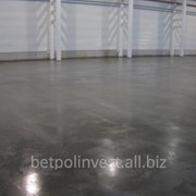Промышленный бетонный пол фото