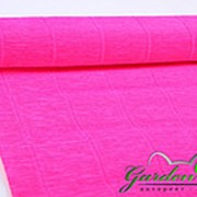 Бумага гофрированная простая ярко-розовая 180г 551