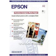 Бумага 25листов Epson Premium Semigloss Photo Paper A2