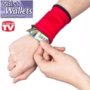 Кошелёк-браслет на запястье Wrist Wallets, 3 шт