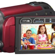 Видеокамера CANON FS306 красный фото