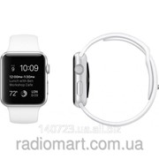 Часы Apple Watch Sport 42mm Silver Aluminum White Sport Band MJ3N2