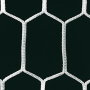 Сетки футбольные регламентные - шестиугольные, полиэстеровые 5 мм - профиль 100x200 см фото