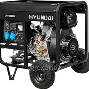 Дизельный генератор Hyundai DHY 8000LE фотография