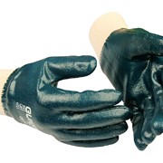 Перчатки GUIDE 801 нитриловые, манжета, полный облив (10) фотография