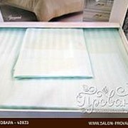 Постельное белье Tivolyo Home JAQUARD сатин-жаккард бирюзовый 1,5 спальный фото
