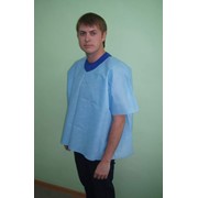 Т-рубашка, смс 50 гр, 90 см, белые, голубые 34706