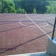 Покрытие резиновое УкрПлит для спортивных площадок