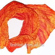 Ярко-оранжевый женский шарф Silk Soie Sunny