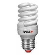 Энергосберегающая лампочка MAXUS -11 W (Slim Full Spiral) Лампа Maxus 11Вт.потребление (55Вт.по освещённости) цоколь Е14. Е27.По освещению:тёплый 2700К,нейтральный 4100К. Гарантия 2 года. фото