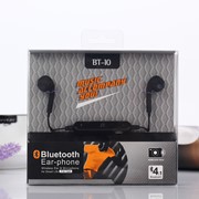 Bluetooth Гарнитура Sport BT-10 Matte Black (Капли)