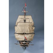 Модели голландских парусных кораблей фотография