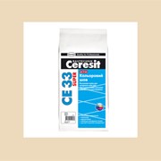 Затирка для швов Ceresit CE-33 super светло-голубая, 2кг