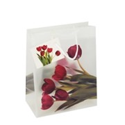 Пакет подарочный Цветы арт.16420 фото