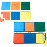 Сложи квадрат 2 (рамки и вкладыши, эконом) фото