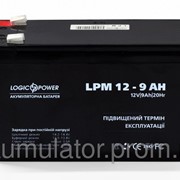 Аккумулятор кислотный LogicPower LPM 12 - 9.0 AH фотография