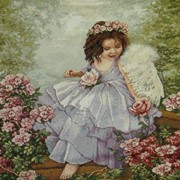 Картина Ангел в розах