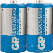 Батарейки, аккумуляторы GP Батарейка 14G (С) GP PowerPlus, солевая, цена за 1 шт