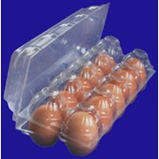 Упаковка для яиц из полипропилена и ВПС, боксы для куринных и перепелинных яиц фотография