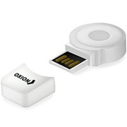 Считыватель карт памяти картридер usb 2.0 Oxion OCR014WH MicroSD до 32Гб, белый фото