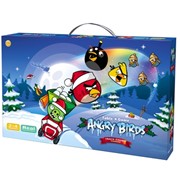 Новогодняя версия настольной игры Angry Birds - очень подходящий подарок фото