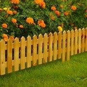 Деревянные ограды для сада, огорода и т.д. фотография