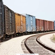 Услуги железнодорожных перевозок контейнерных грузов фотография