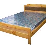 Кровать из массива сосны “Дача М“ фото