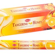 Благовония (ароматические палочки) Hem Мандарин Мед (Tangerine Honey), 20 палочек фото