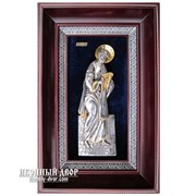 Святой Апостол Петр - Красивая Икона С Серебром И Позолотой Код товара: ОСФ-П-01 фото
