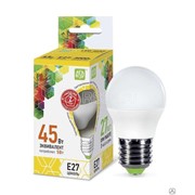 Лампа светодиодная LED-шар-standard 5Вт шар 3000К тепл. бел. E27 450лм фотография