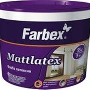 Краска латексная «Mattlatex» TM Farbex