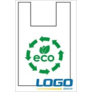 Виготовлення поліетиленових пакетів та упаковки з логотипом (рекламою) замовника фото