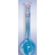 Колба мерная с пласмассовой пробкой кл. 2, 200мл, D-75мм 200589 фото