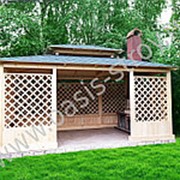 Японская беседка 5х3м фото