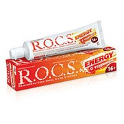 ROCS зубная паста энерджи с таурином комплексная защита 16+ (74 гр) фото