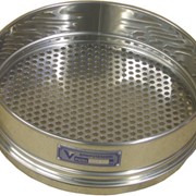 Сито лабораторное с20/50 (d 200мм х h 50мм; отв. 2.0мм; сетка тканая, латунь) фото