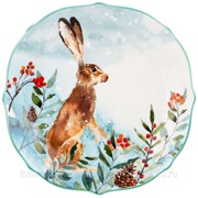 Тарелка закусочная lefard лесная сказка заяц 20,5 см фотография
