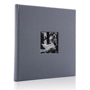 Классический фотоальбом 1531 серый хофманн hofmann под наклейку фотографий