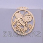 Позолоченная металлическая закладка Пчелка фотография