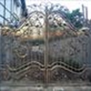 Кованые ворота, арт. № 2 фото