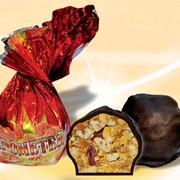 Шоколадные конфеты прометей с изюмом фотография