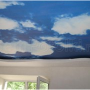 Натяжной потолок Облака фотография