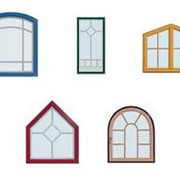 Изготовление нестандартных конструкций из профиля ПВХ(арки,треугольники,трапеции,многоугольники) фото