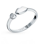 Серебряное кольцо с фианитами SOKOLOV 94012651 фотография