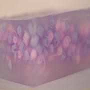 Мыло глицериновое ручной работы “Фиалка“ фото