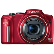 Фотоаппарат Canon PowerShot SX170 IS red (8676B013) фотография